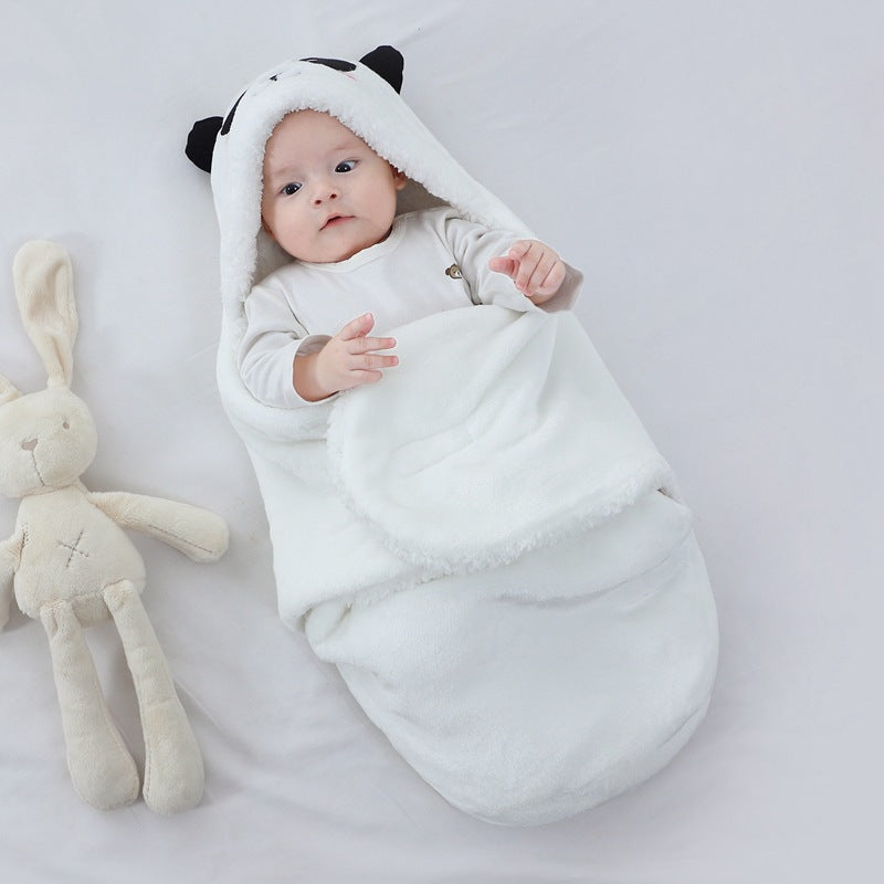 Baby Swaddle Blanket Flannel Cartoon