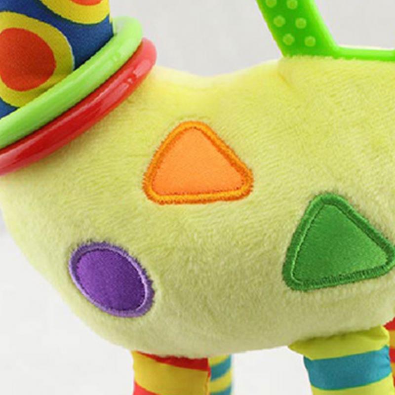 Giraffe Bed Bell Rattle and Car Hanging Toy
