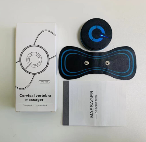 Mini Portable Neck Massager with EMS Pulse Therapy