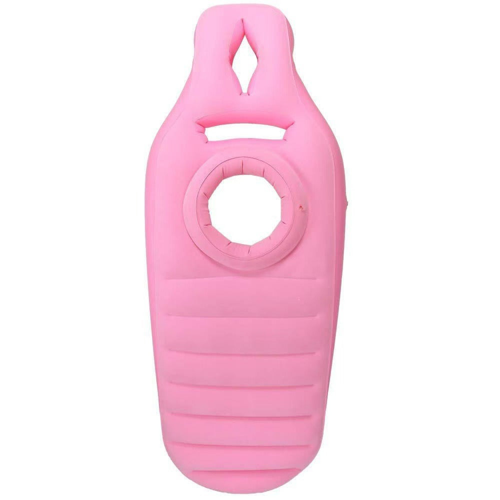 Inflatable Maternity Mattress with Flocking Surface