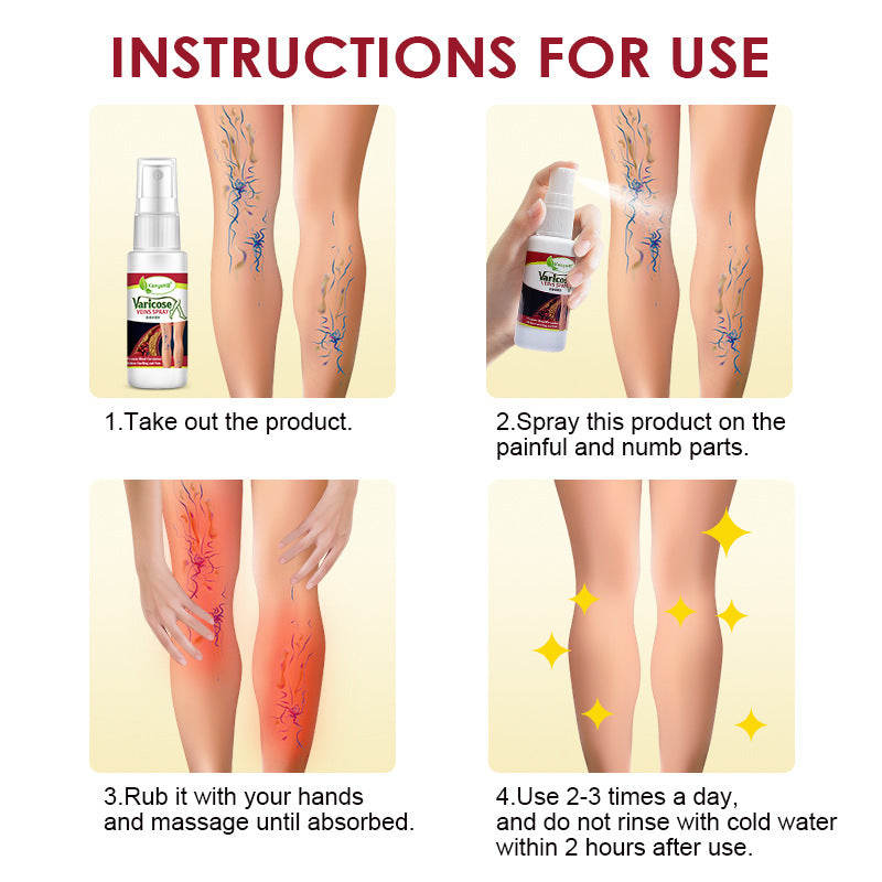 KanyeHB Vein Spray for Leg Care - 30ml