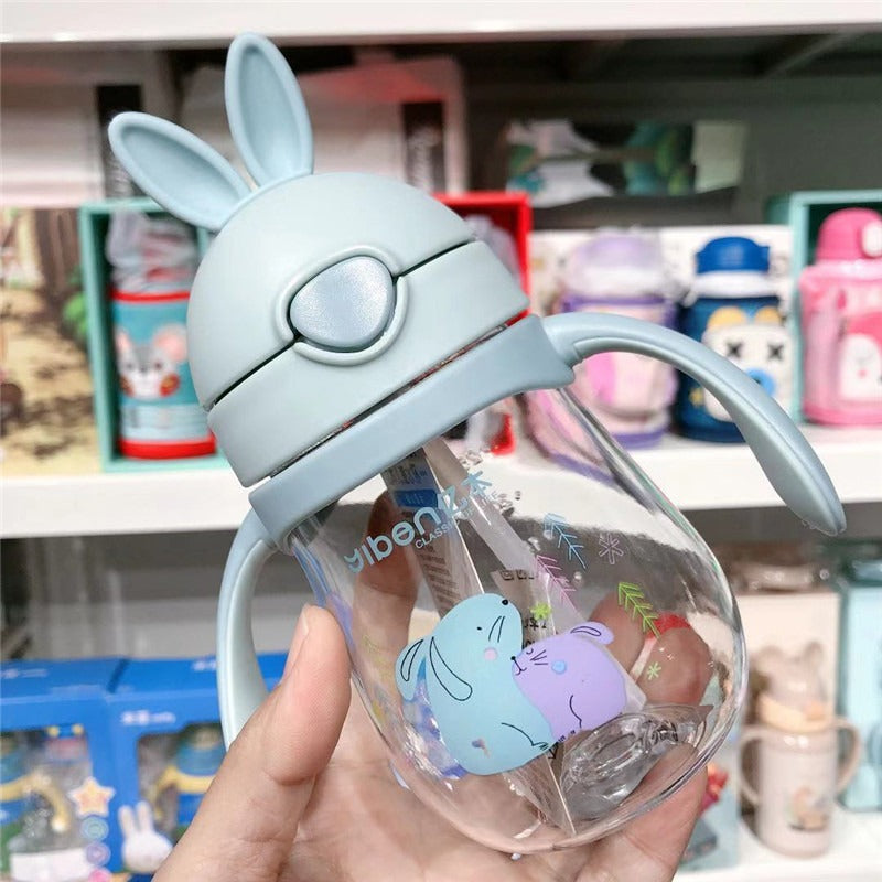 Cartoon Kids Straw Cup 280ml