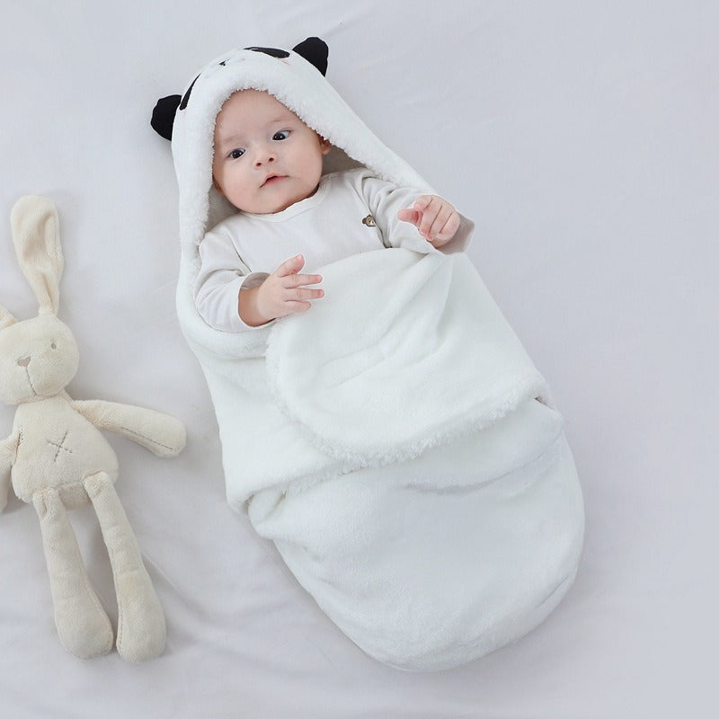 Baby Swaddle Blanket Flannel Cartoon
