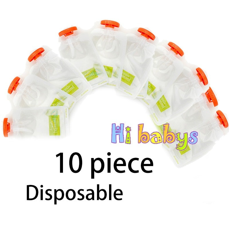 Baby Food Squeeze Station and Storage Set