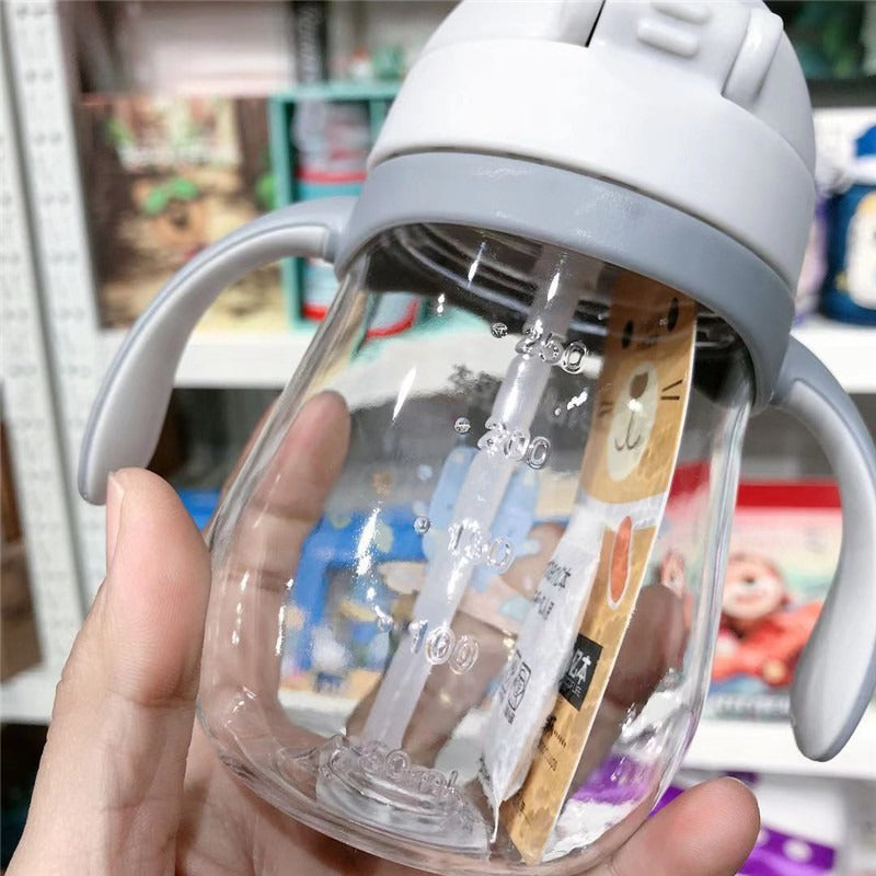 Cartoon Kids Straw Cup 280ml