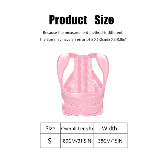 Adjustable Back & Waist Support Unisex