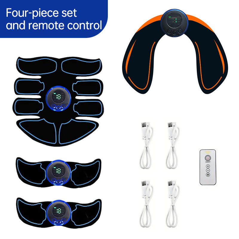 EMS Abdominal Trainer with Vibration and Heat Function