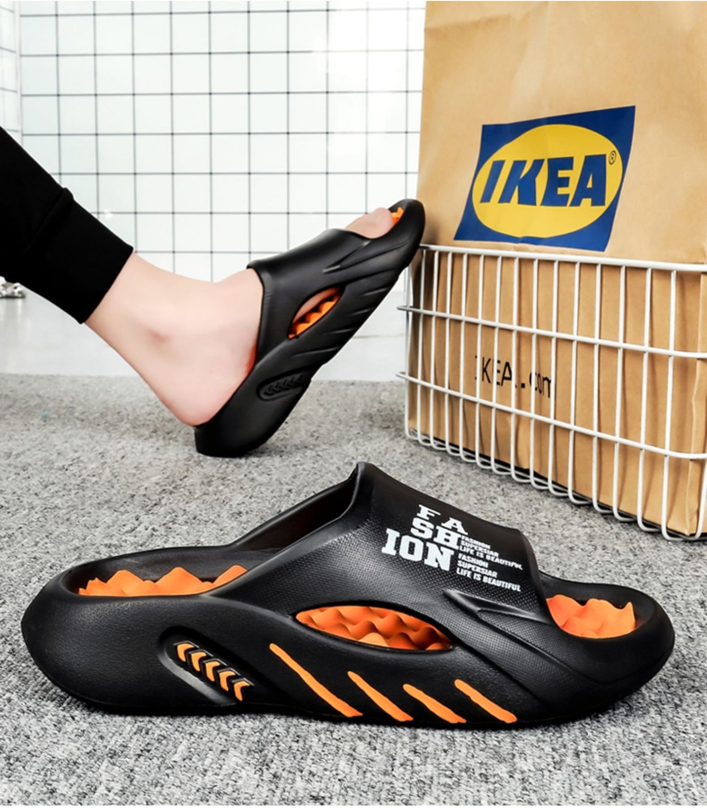 Men's Fashion Non-Slip Sports Slippers